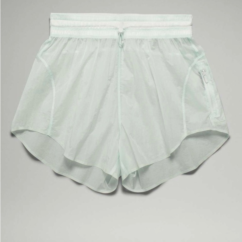 Lululemon Step Out High Rise Short 3" Ocean Air, Sz 8